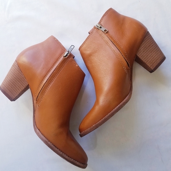 Madewell |Tan Leather Billy Boots size 10 - Picture 4 of 15